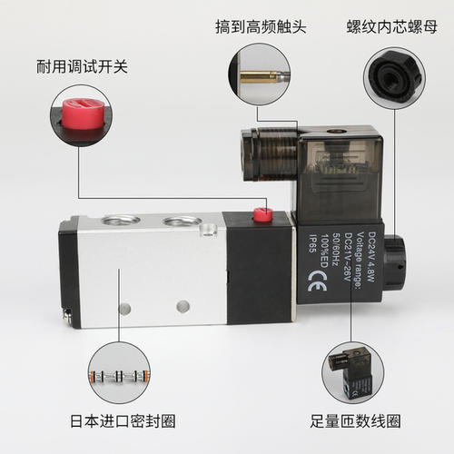 雙向氣缸和電磁閥如何連接運(yùn)動？