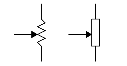 多種電阻器形狀的電位器符號有哪些，電阻電位器的原理圖接線法？